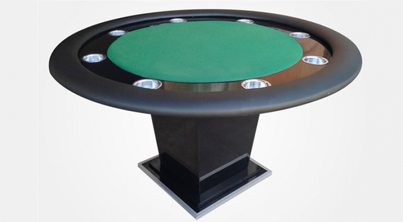 Mesa de Jogos Redonda para Poker, Truco, Cacheta e Canastra